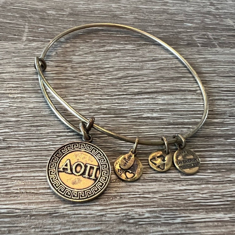 ALEX and ANI COPPER AOI Sorority bracelet